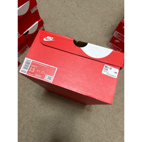 NIKE VISTA Sandals Slides DJ6606-001 Black/White Men\'s Size 13 New In Box main image 11